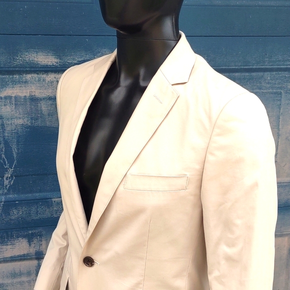 Bonobos® Men's Foundation Chambray Suit Jacket (Slim Fit.) - Picture 1 of 17